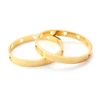 JINHUI STARS ALL ALIGNED BRACELET SET Stainless Steel Smooth Hollow Star Bangle For Women Metallic Gold Color Waterproof Jewelry 1