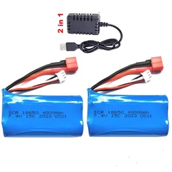 SCY-16101 16102 16103 16201 16301 16302 16303 1/16 R/C cars trucks spare parts upgraded 7.4V 4000mAh Li-ion battery/USB