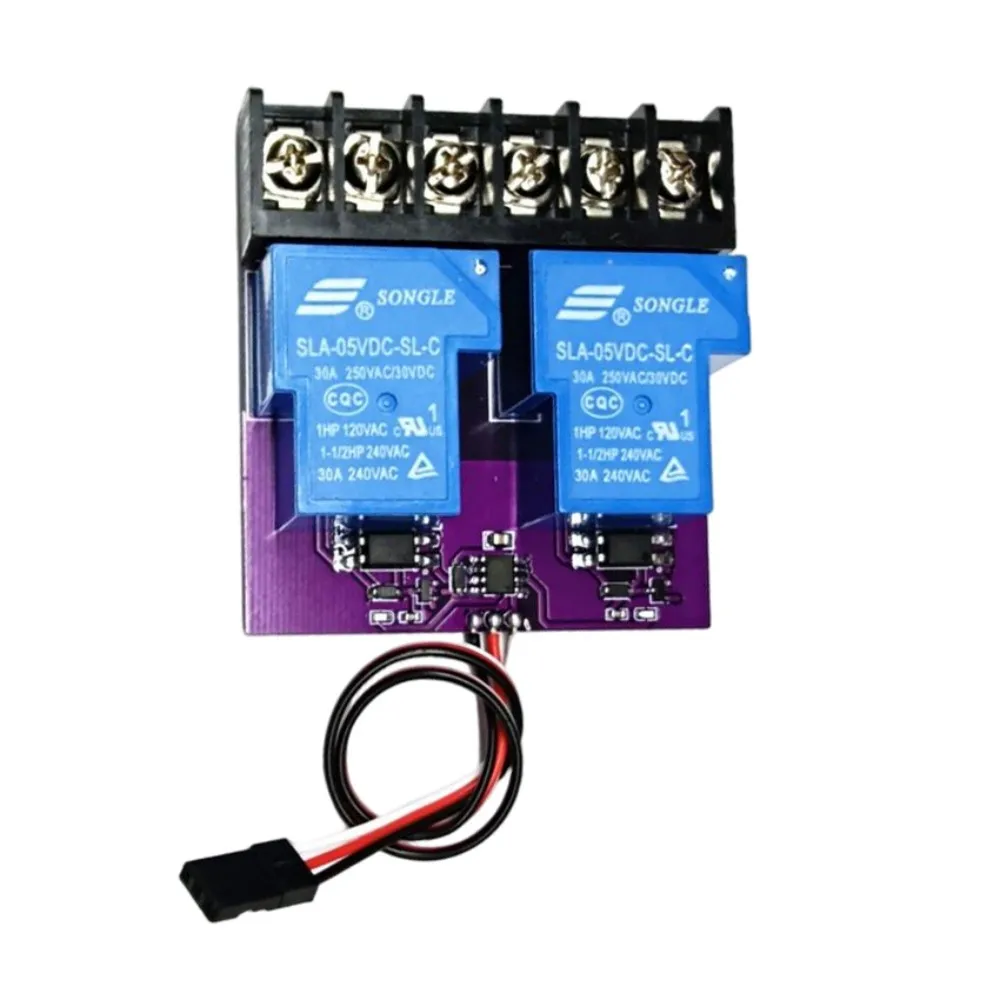 Relais PWM RC 1 canal 10A 250VAC pour drone avion modèle