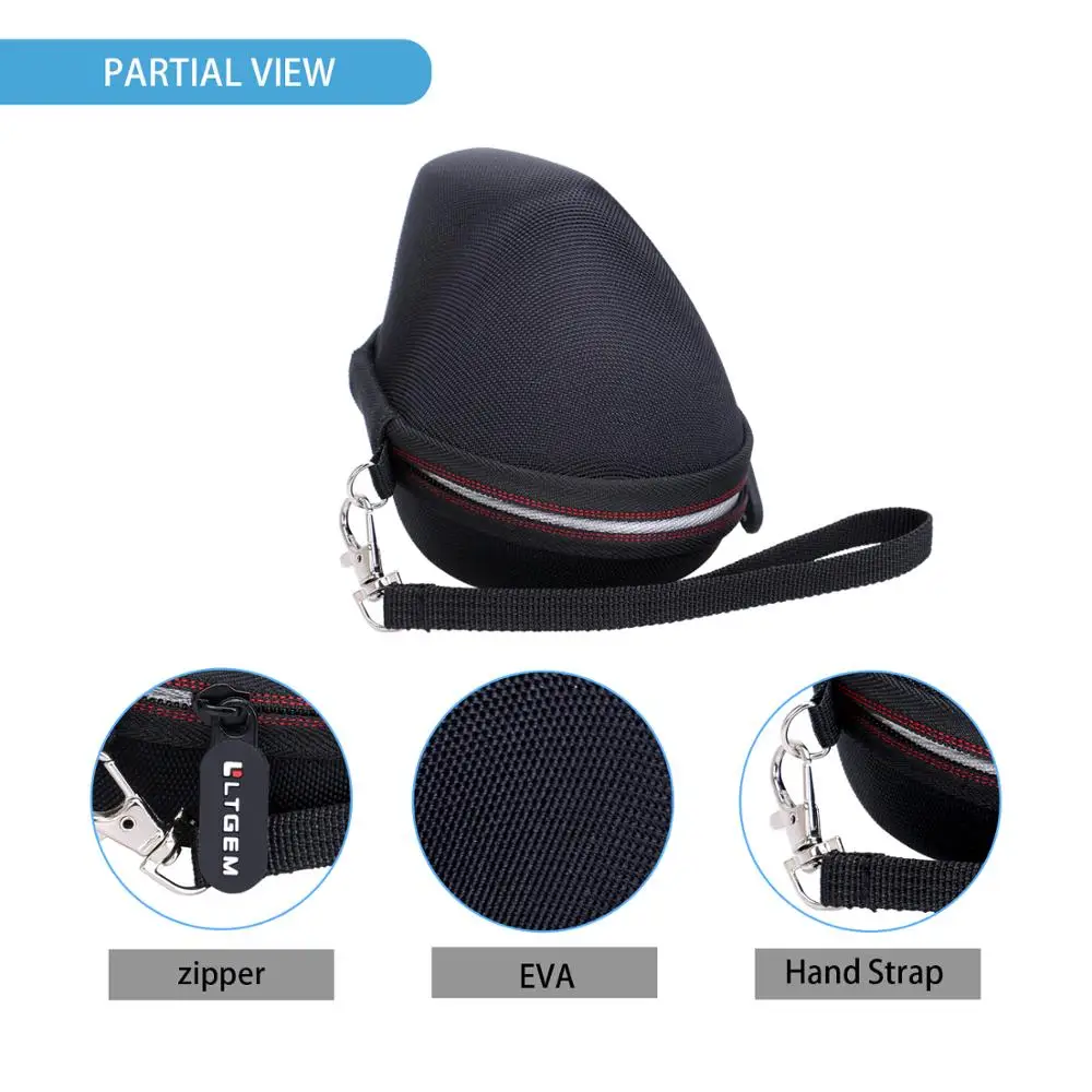Ltgem-eva Hard Case para Logitech mx Vertical Mouse Ergonômico Avançado Bolsa Protetora de Viagem - Imagem 2