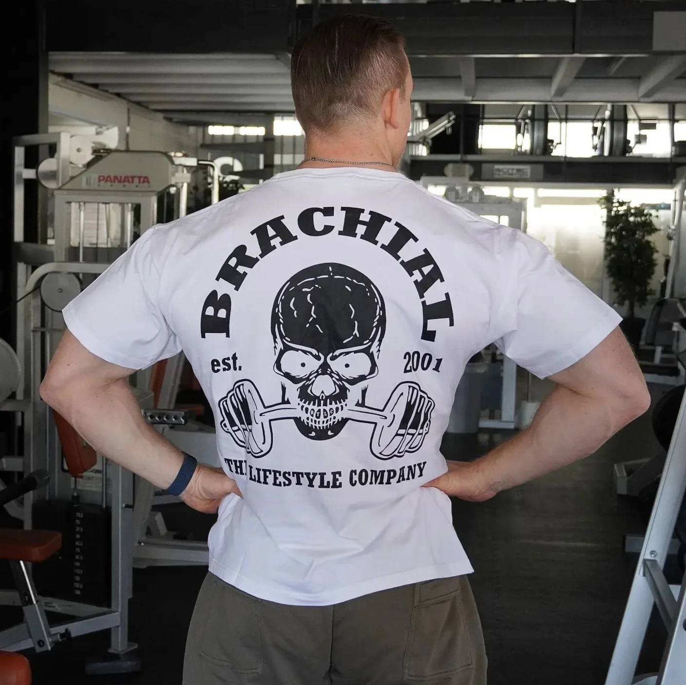 

Men Tshirt Gyms Fitness Splicing Fashion Leisure T-shirt Male Fitness Tees Loose Quick Drying Short Sleeved T-shirt