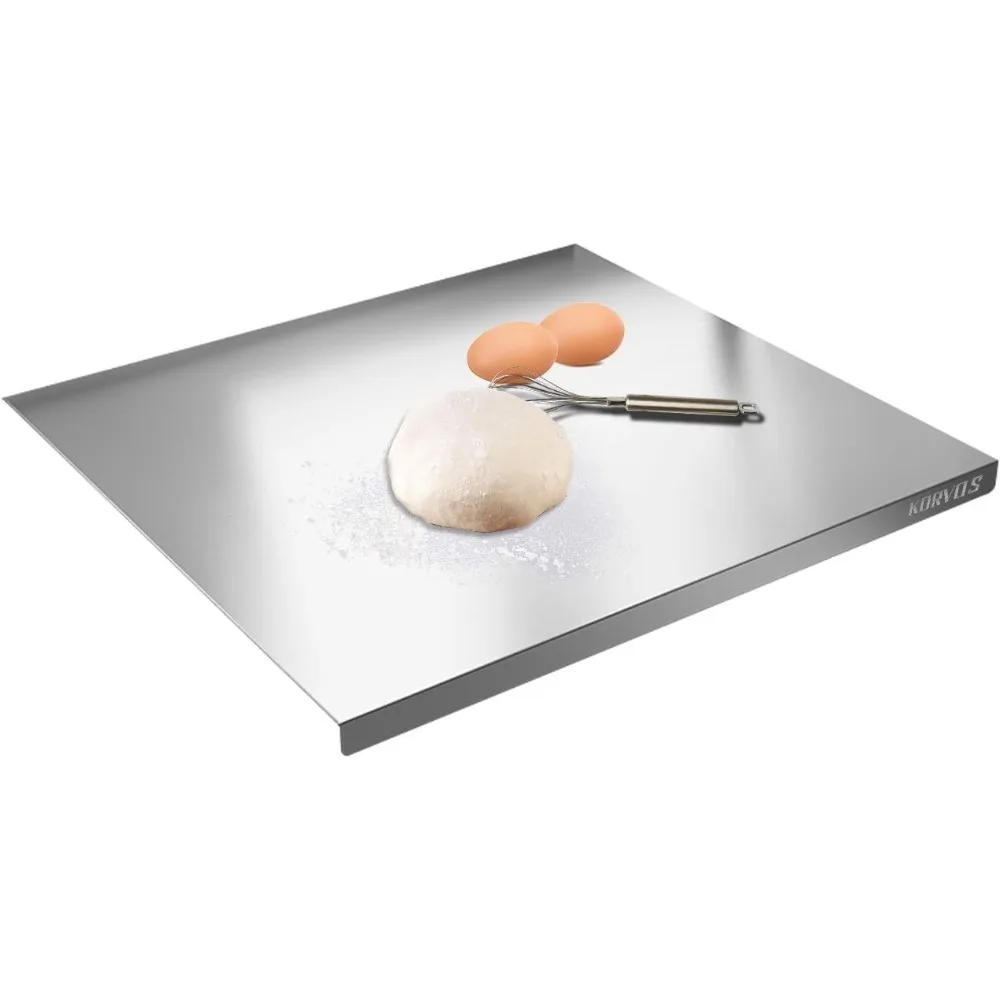 Kitchen Cutting Board Stainless Steel Kitchen Cutting Board Easy To Clean Double-sided Versatile For Handling Kitchen Vegetables