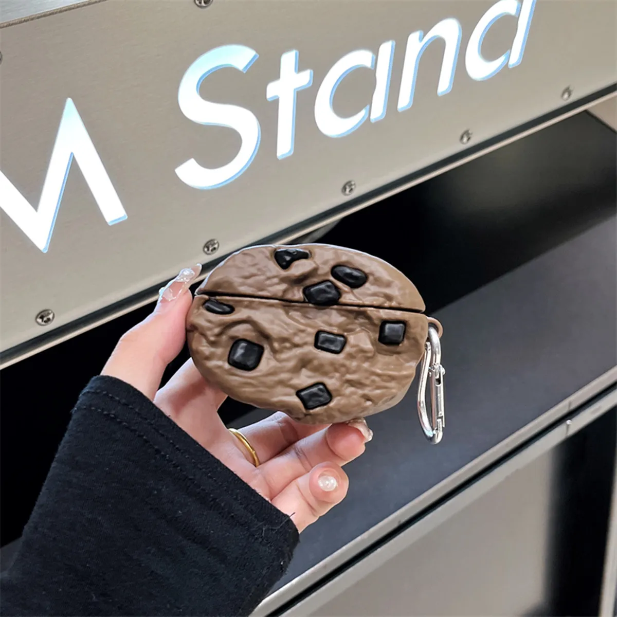 Custodia Per Auricolari Per Sony Wf-1000Xm5, Custodia Protettiva In Silicone Per Biscotti Creativi Divertenti Per Cartoni Animati Per Sony Wf-1000Xm5 