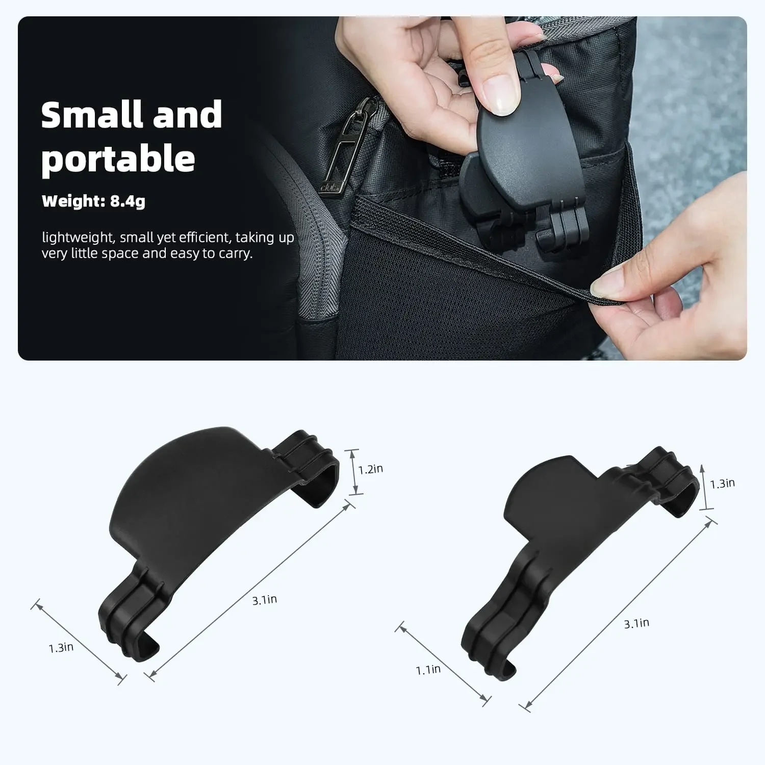 Support d'hélice 3D noir pour DJI Mini 3 Pro - Protection et fixation