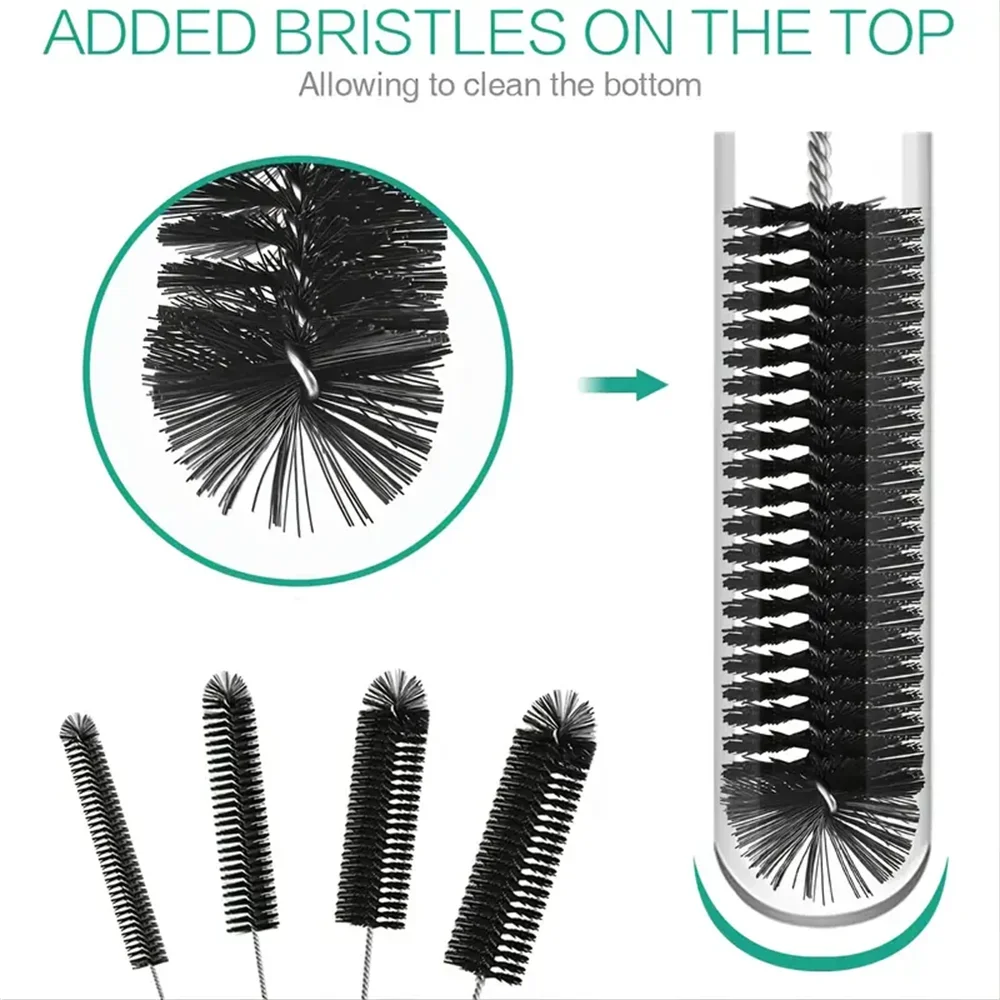 Cleaning brush 10pcs bottle multifunctional reusable straw for narrow neck bottles cups