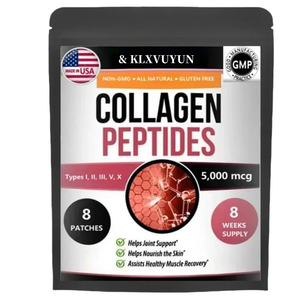 

Коллагеновые пептиды, типы I, Ii, Iii, V, X 5000mcg патчи, Антивозрастные трансдермальные патчи для кожи