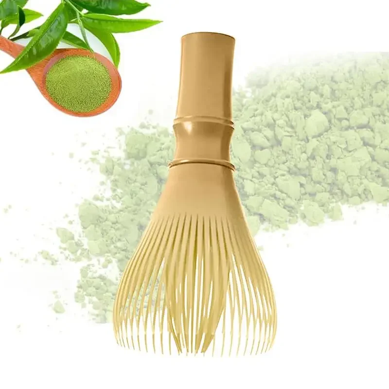 Plastics Matcha Whisk Reusable Matcha Green ABS Tea Brushes Dishwasher Safe Mixer and Stirrer Tools Kitchen Accessories