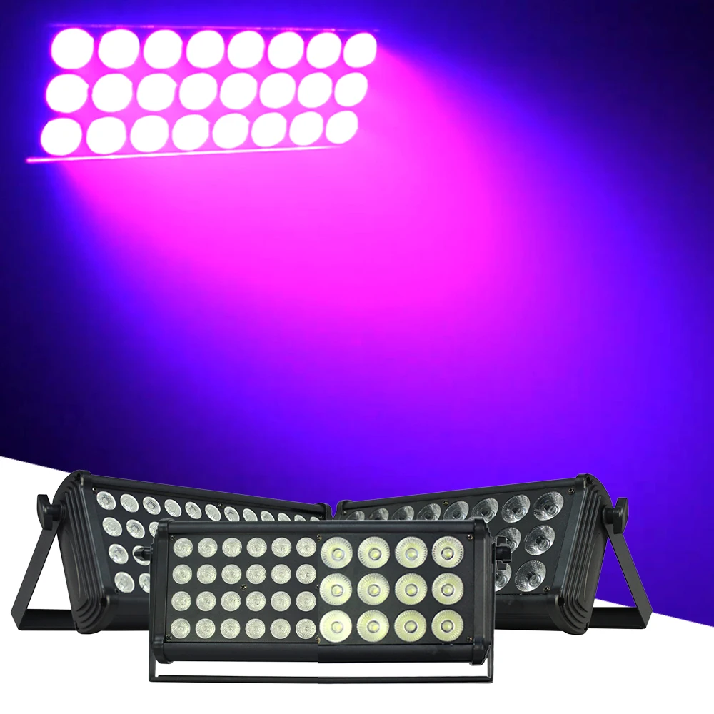 YUER New mold 24X4W LED PAR Light/ disco light RGBW par DMX512 Strobe LED wash light stage Effect dj  bar equipment Dance Floor