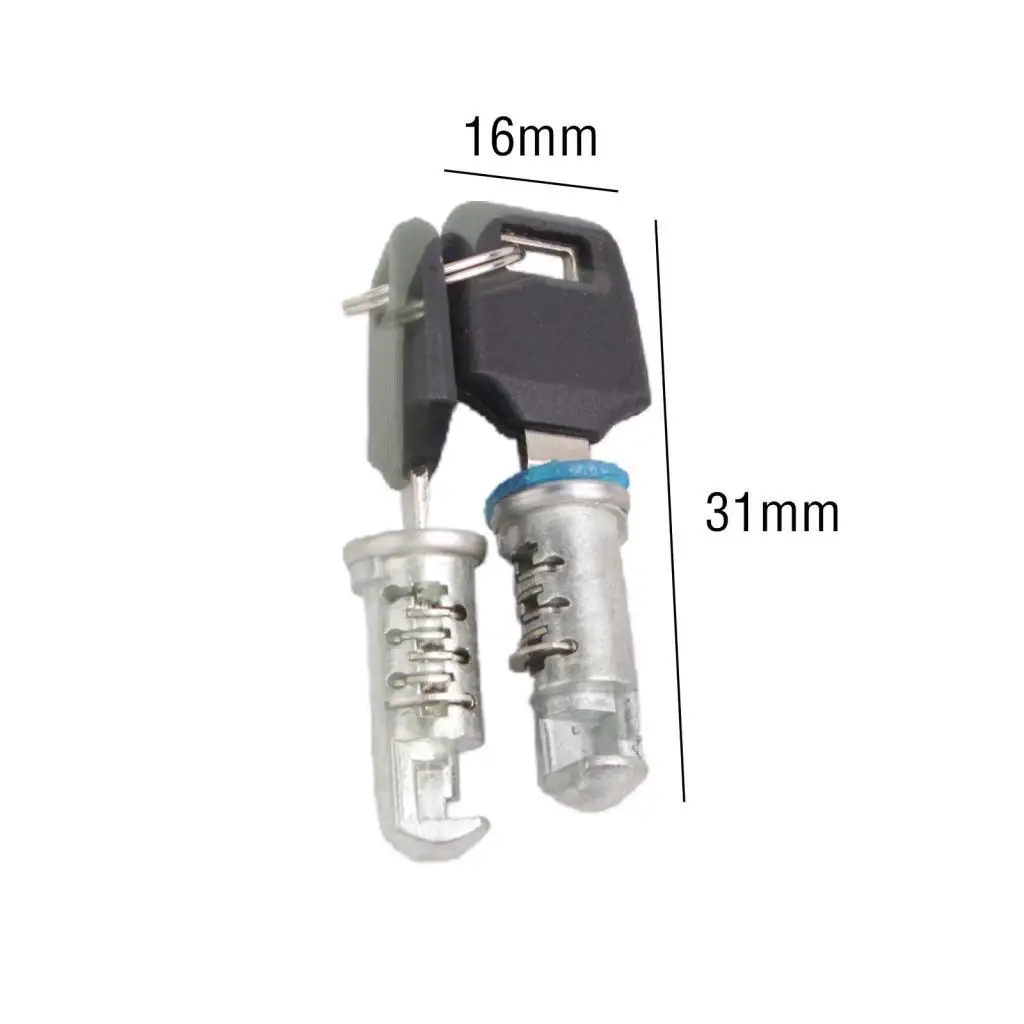 Roof Rack Locks Keys SUV Car Rack Car Roof Bars Crossbar Locks Replacement Rooftop Cargo Accessory Spare Parts Car Exterior Parts