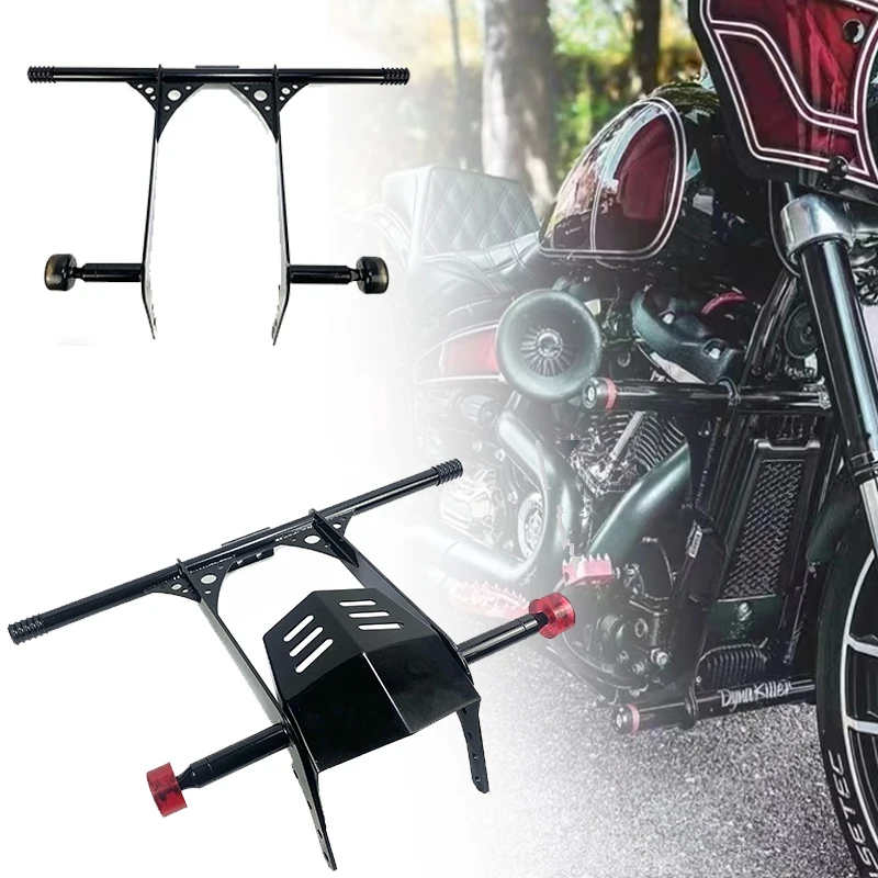 

Бампер для Harley Standard soft tail Low Rider S, защита от удара двигателя 2018-2023, мотоциклетный черный защитный бампер