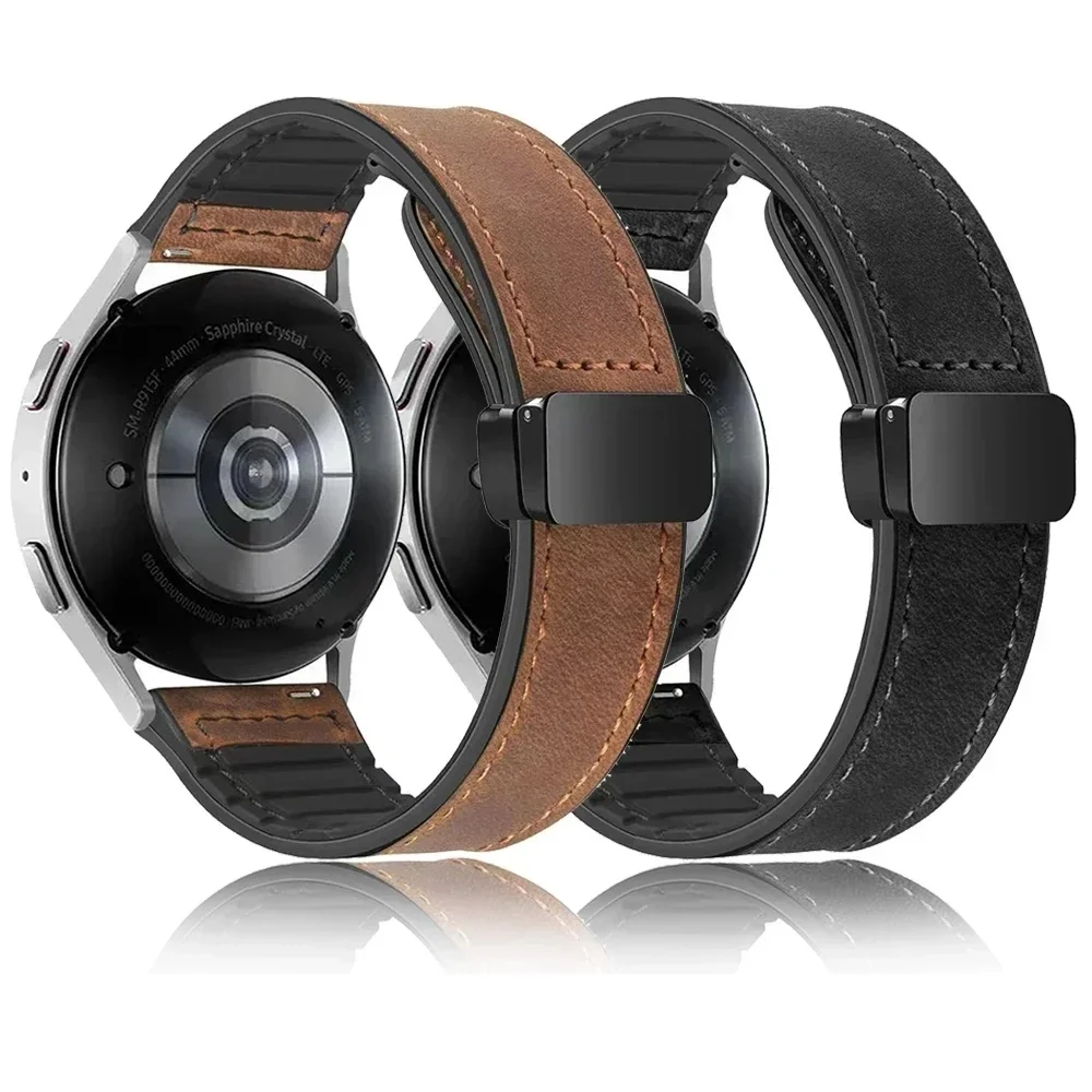 Skórzana silikonowa bransoletka do paska Amazfit GTR 47 mm do paska Xiaomi Amazfit Stratos 3 2/ GTR2 / GTR 2e / GTR 3 pro / GTR 4 Watchband
