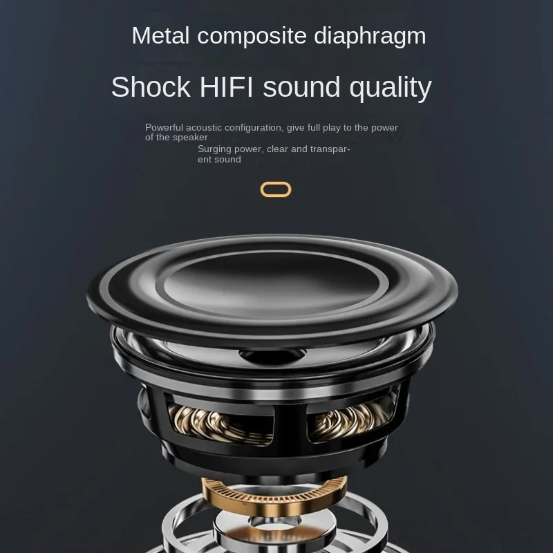 Mini Portable Speaker K3 Plus RGB Light Wireless Bluetooth Hifi Bass Speakers Outdoor Subwoofer Player Mp4 Player Bluetooth
