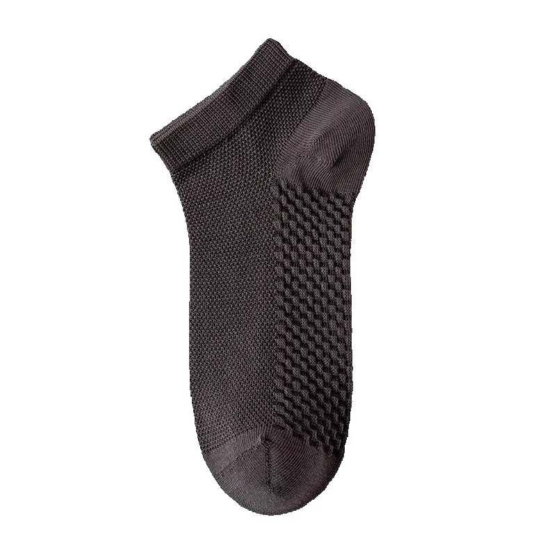 Atmungsaktive Herren Booties Aus Baumwolle Mit Massage-sohle_voghion.com