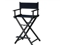  High Aluminum Frame Makeup Artist Director Chair Folding Outdoor Furniture Lightweight Portable Folding Director Makeup Chair 