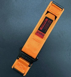 Soft Nylon Easy - Install Watch Strap Bracelet - 24mm Wristband Accessory - Suunto Spartan (Orange)