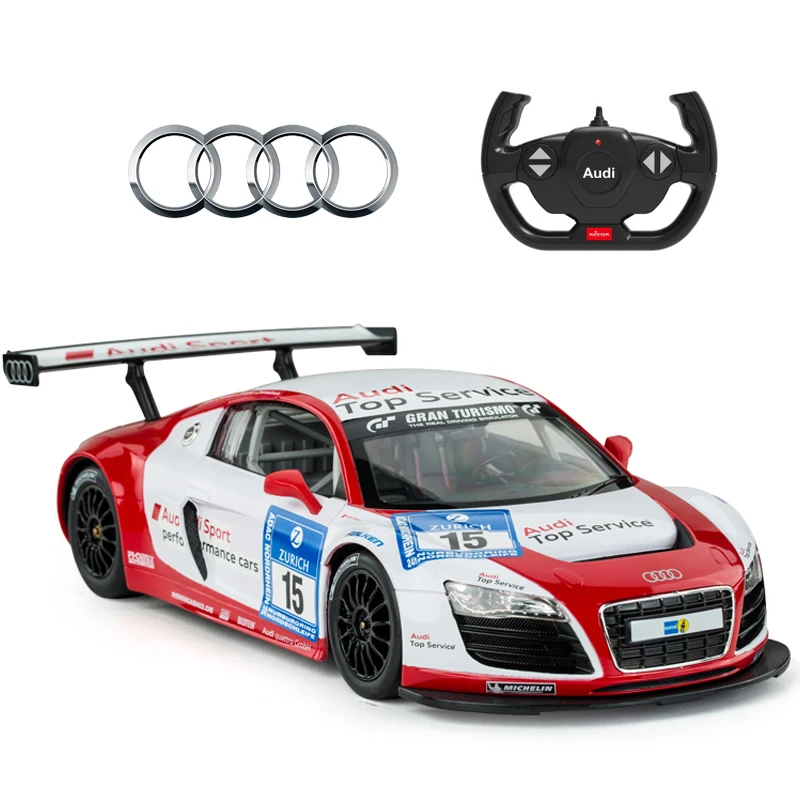 AUDI R8 LMS Performance 1:14 Scale RC Car Remote Control Car Model Radio Controlled Machine Toy Gift for Kids Adults _ - AliExpress