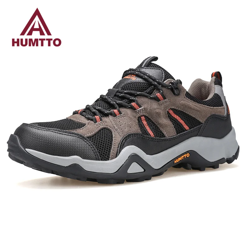 

HUMTTO Leather Casual Shoes for Men Outdoor Men's Sports Shoes Breathable Sneakers Outdoor Luxury Designer Brand Man Trainers