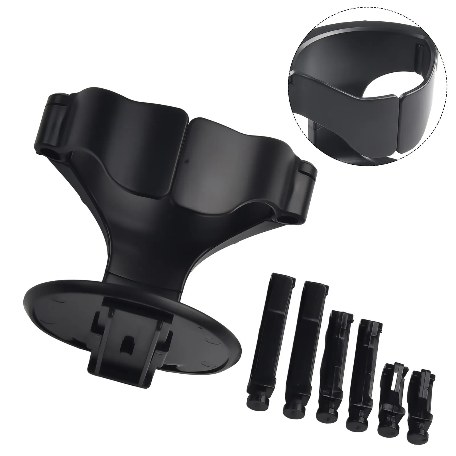 세련된 디자인의 자동차 컵 홀더, 직경 8.5cm 미만의 컵과 호환 가능, 수평형 에어컨 통풍구가 있는 대부분의 자동차에 적합