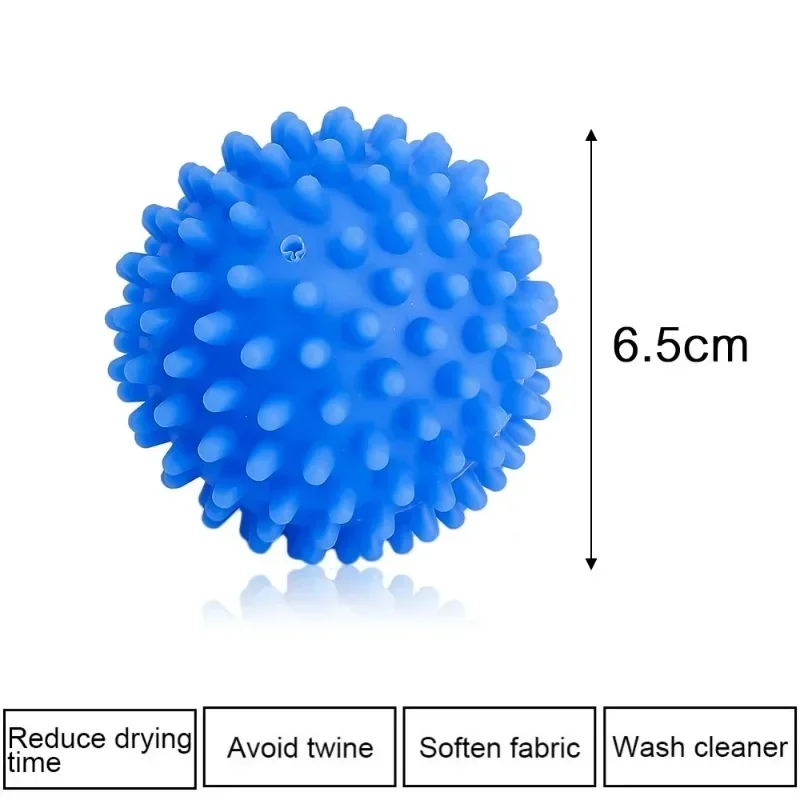 Laundry Ball 6/1Pcs Magic Anti-Winding Reusable Household Washing Machine Clothes Softener