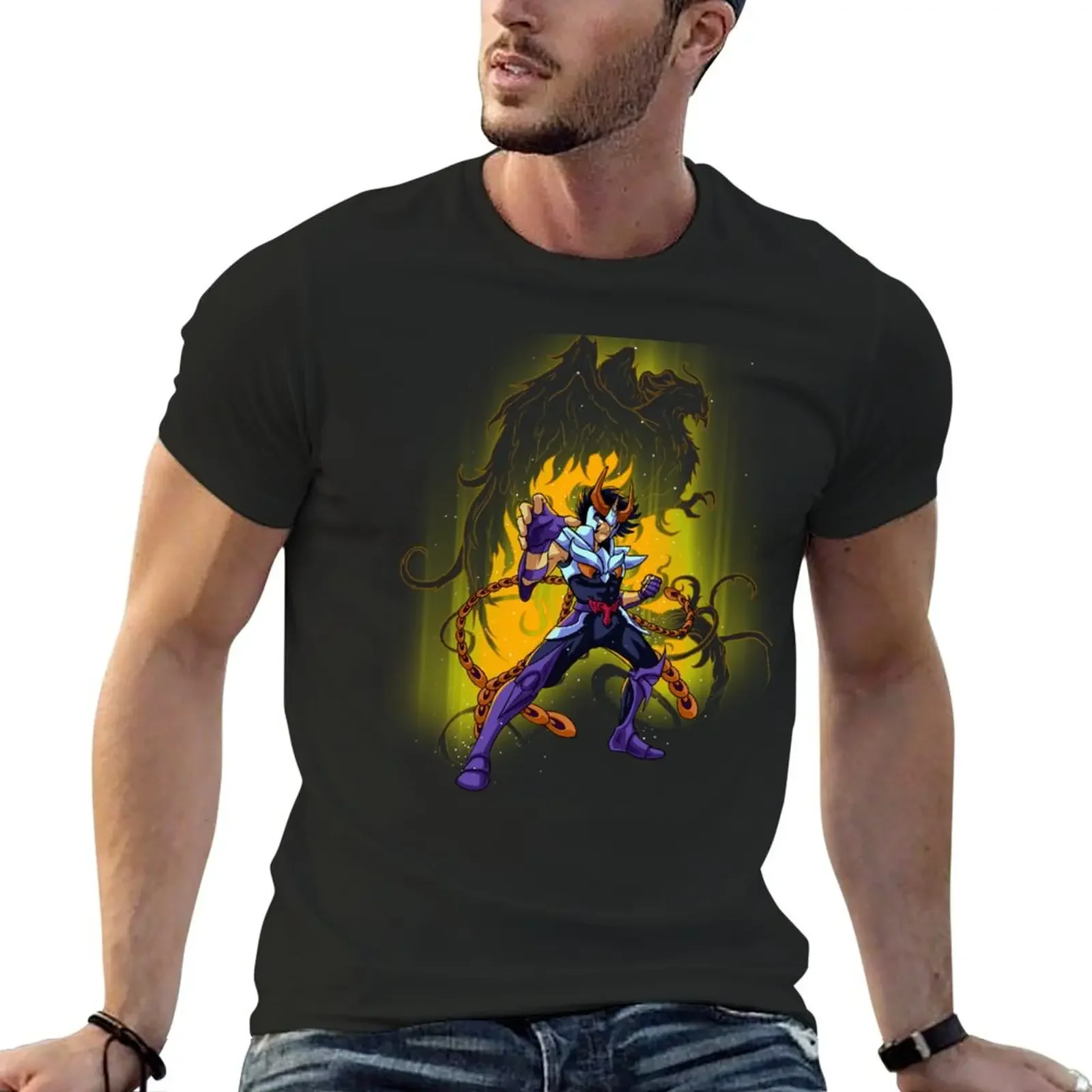 Ikki of Phoenix T-shirt Aesthetic clothing oversized mens tall t shirts