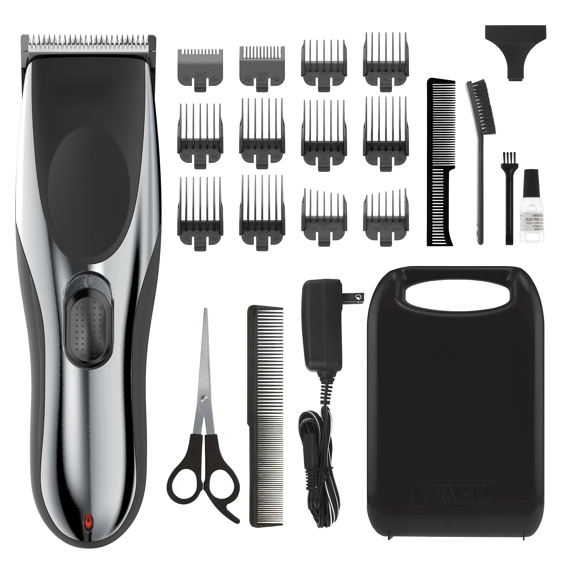 

& Beard Cordless Trimmer Kit, Men or Women, 22pc, Black - 9639-2201