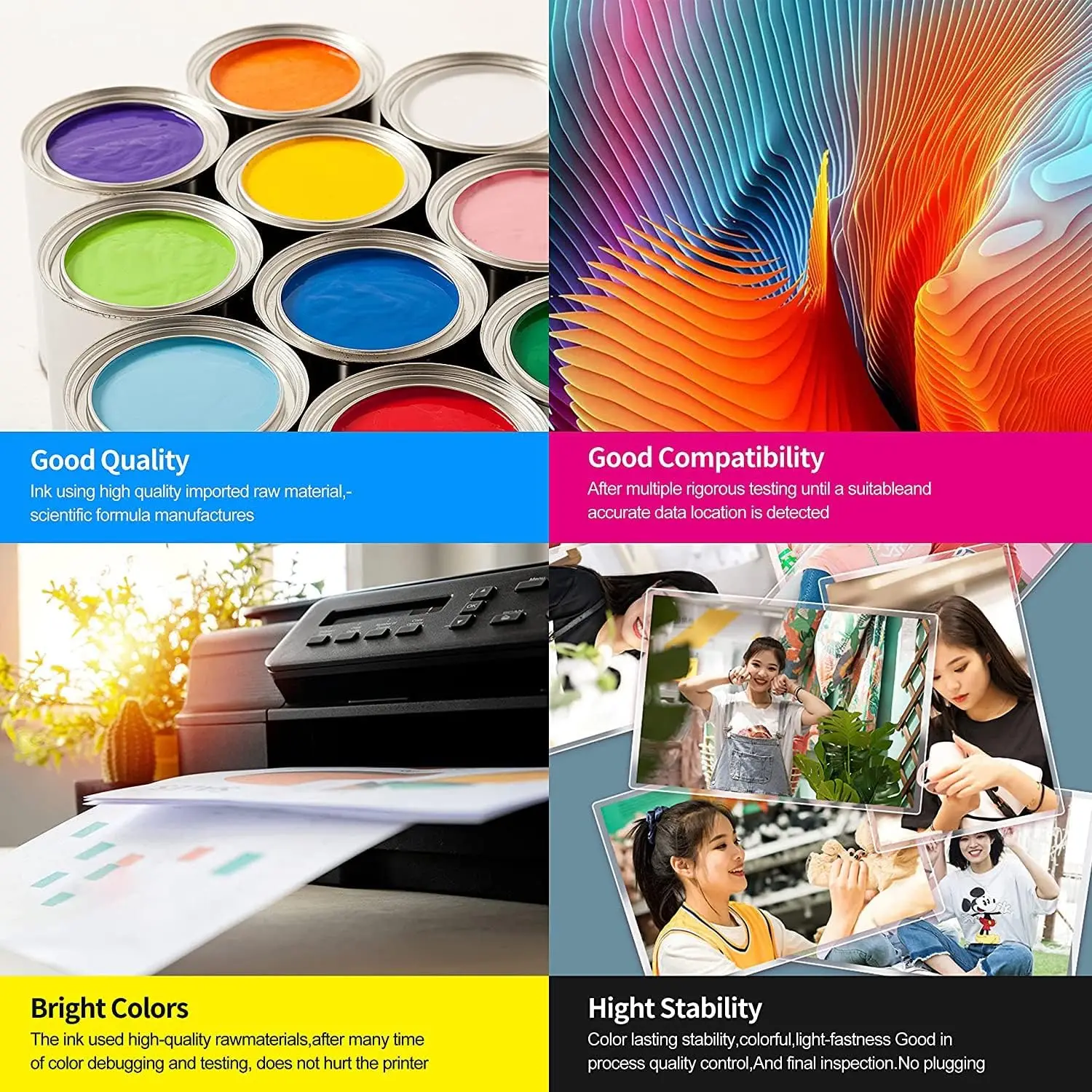 100ml Sublimation Ink For Ricoh GC41 SG2100N SG3100 SG3100SNW SG3110DNW SG3110DN SG3110SFNW Heat Transfer