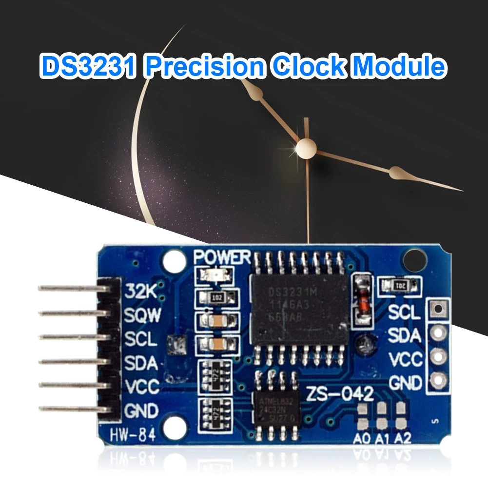 Modulo RTC Orologio Tempo Reale Per Arduino - 5 Pezzi, Precisione Alta, Con Batteria, I2C Interface - Foto 11