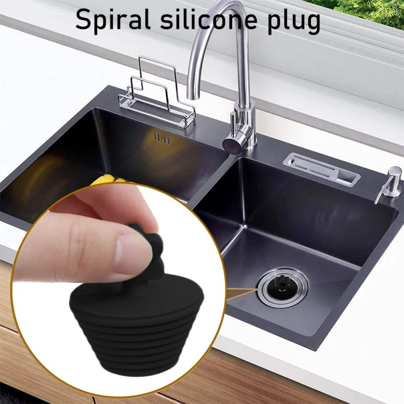 Drain Stopper Rubber Plug Replacement For Bathtub Kitchen Sink