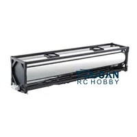TOUCAN 40ft Metal Oil Tank 1/14 Trailer for TAMIYAYA RC Truck Construction Vehicle Remote Control Car Toys for Boys TH01043 1