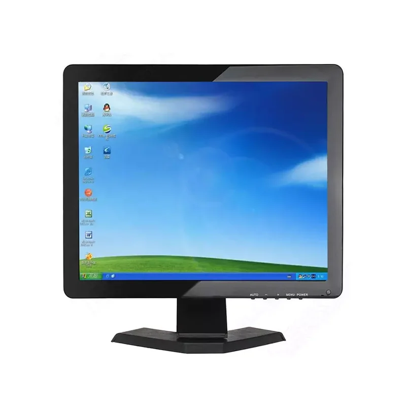 

ZHIXIANDA Factory 15 Inch Plastic Wall Mount HD BNC VGA Input CCTV LCD Monitor Medeical Usage Desktop Screen Display