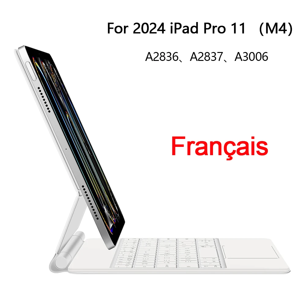 MagicKeyboard for iPadPro11\"（M4） US配列 11インチiPad Pro（M5/M4）用 Magic Keyboard - 英語（US）- ホワイト