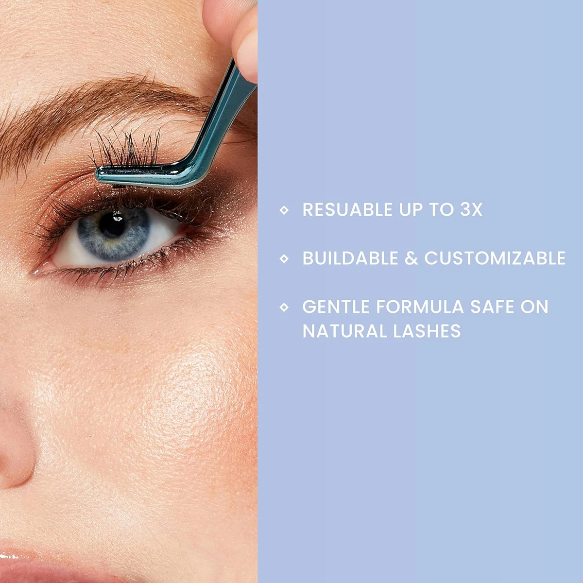 1/30/320pcs Natural False Eyelashes Cruelty Free Suitable For Daily Wear Diy Eyelash Extension Single Eyelash Cluster false eyelashes