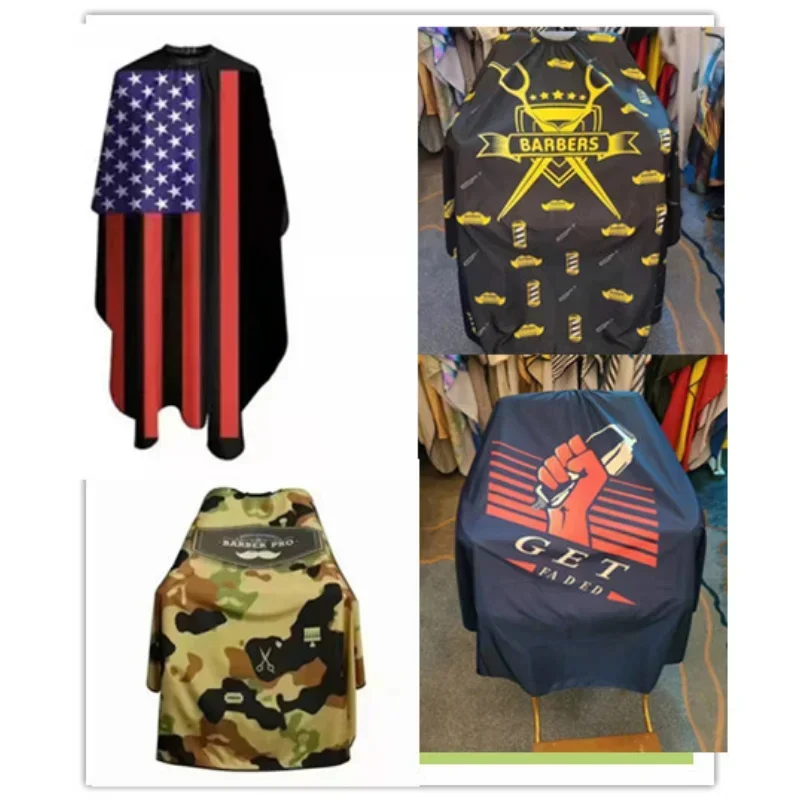 

Антистатическая накидка для стрижки волос, водонепроницаемая тканевая накидка для стрижки, салонный парикмахерский фартук для стрижки, накидка для бритья