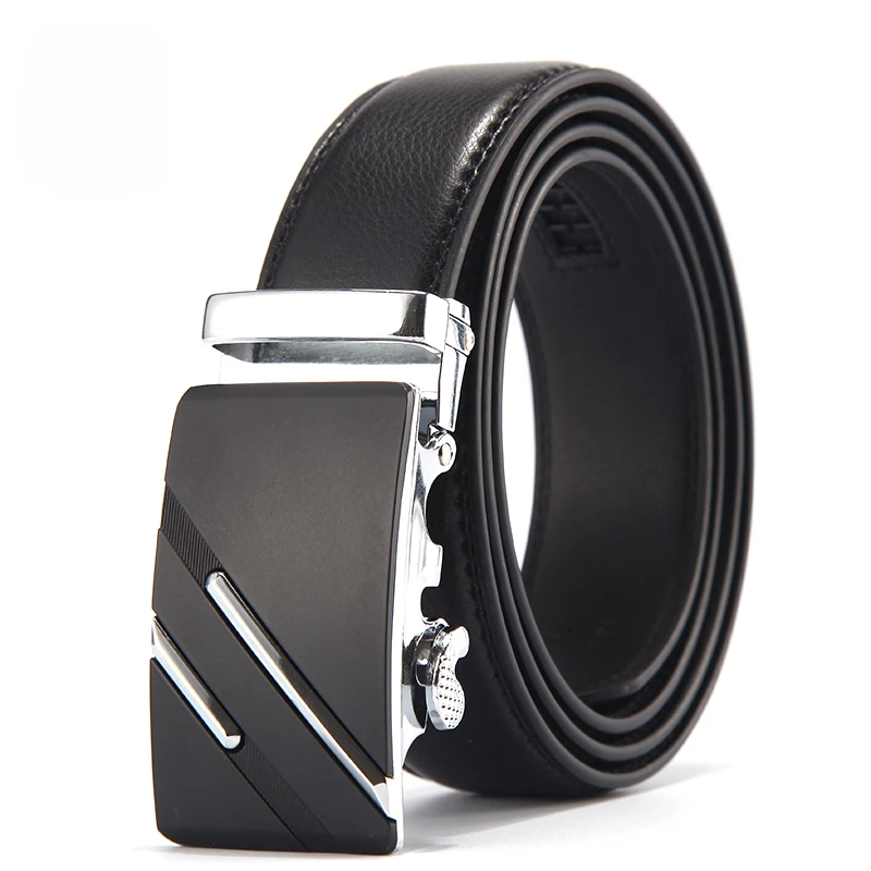 2024 New Famous Fashion Brand Belt Men Top Quality Genuine Luxury Leather Belts for Men,Strap Male Metal Automatic Buckle