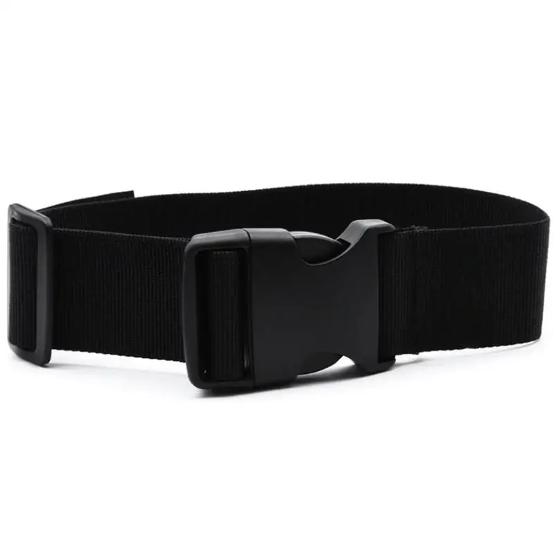 2 stücke Reise Gebunden Schwarz Langlebig Nylon Fracht Binden Gepäck Wimpern Gürtel Strap Kunststoff Schnalle Reise Kits Outdoor Camping werkzeug – Detail 13