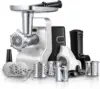Meat Grinder for Home Use - 3000W Max Powerful - Sausage Stuffer with 3 Stainless Steel Grinding Plates - Size #12 1