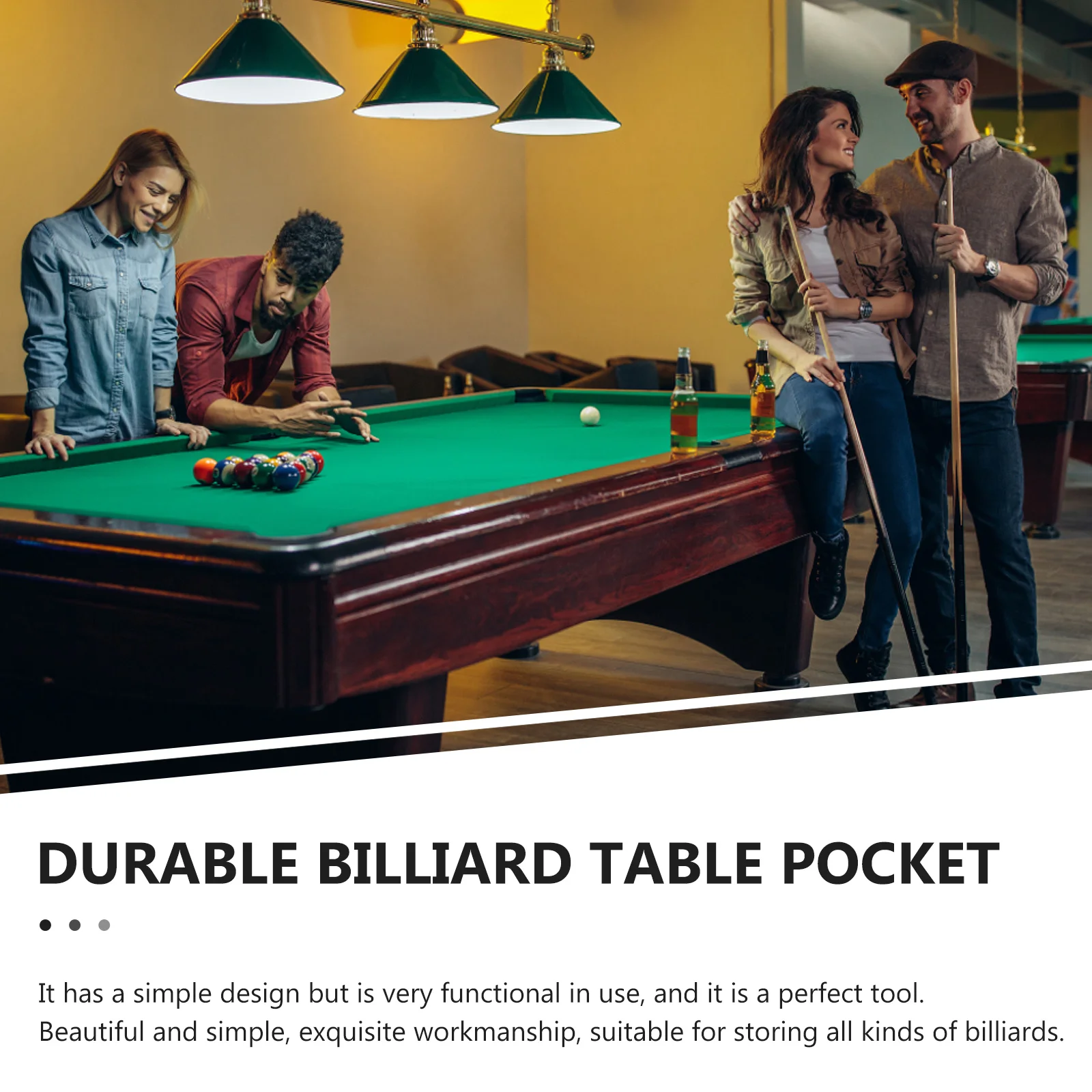 Durable Cotton Billiards Net Bag Replacement Pool Table Pockets Accessories Snooker Balls Storage Holder Professional Pool 6 Pcs