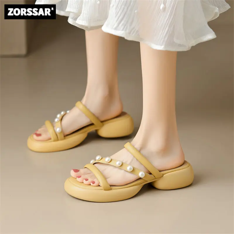 summer-slippers-shoes-women-2024-new-pearl-low-heeled-comfort-lady-sandals-open-toe-all-match-female-sandalias-outdoor-slippers