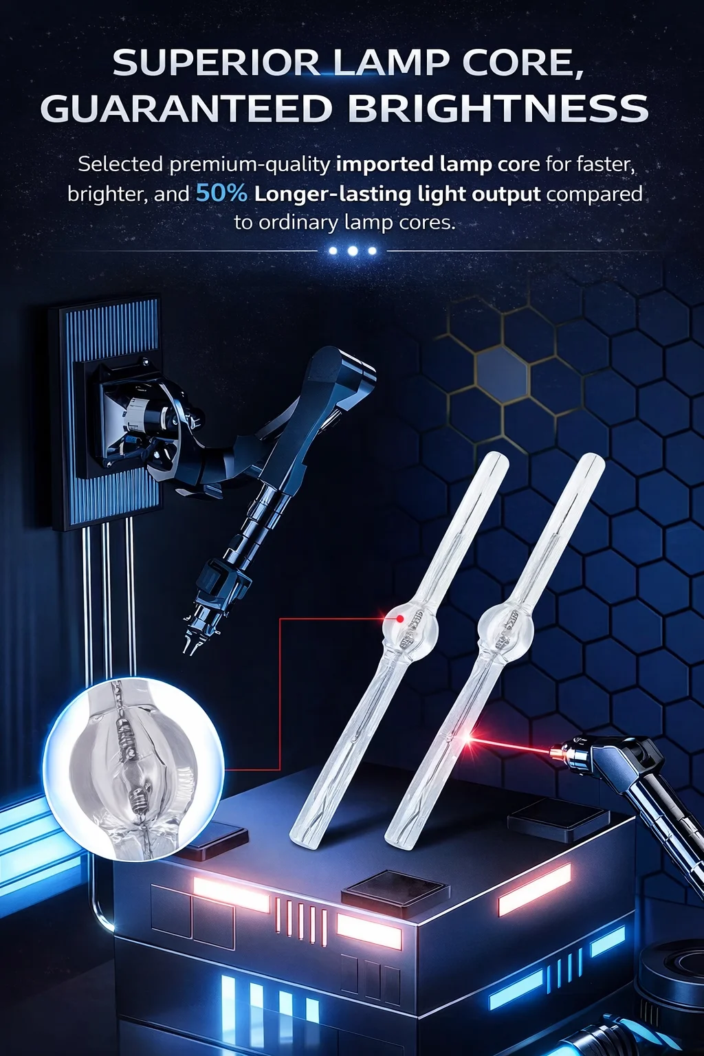 Lampada per proiettore di alta qualità e con luminosità al 95% ELPLP96 ELPLP78 ELPLP87 ELPLP88 ELPLP97 ELPLP67 ELPLP58 ELPLP60 ELPLP80 EL - immagine 5
