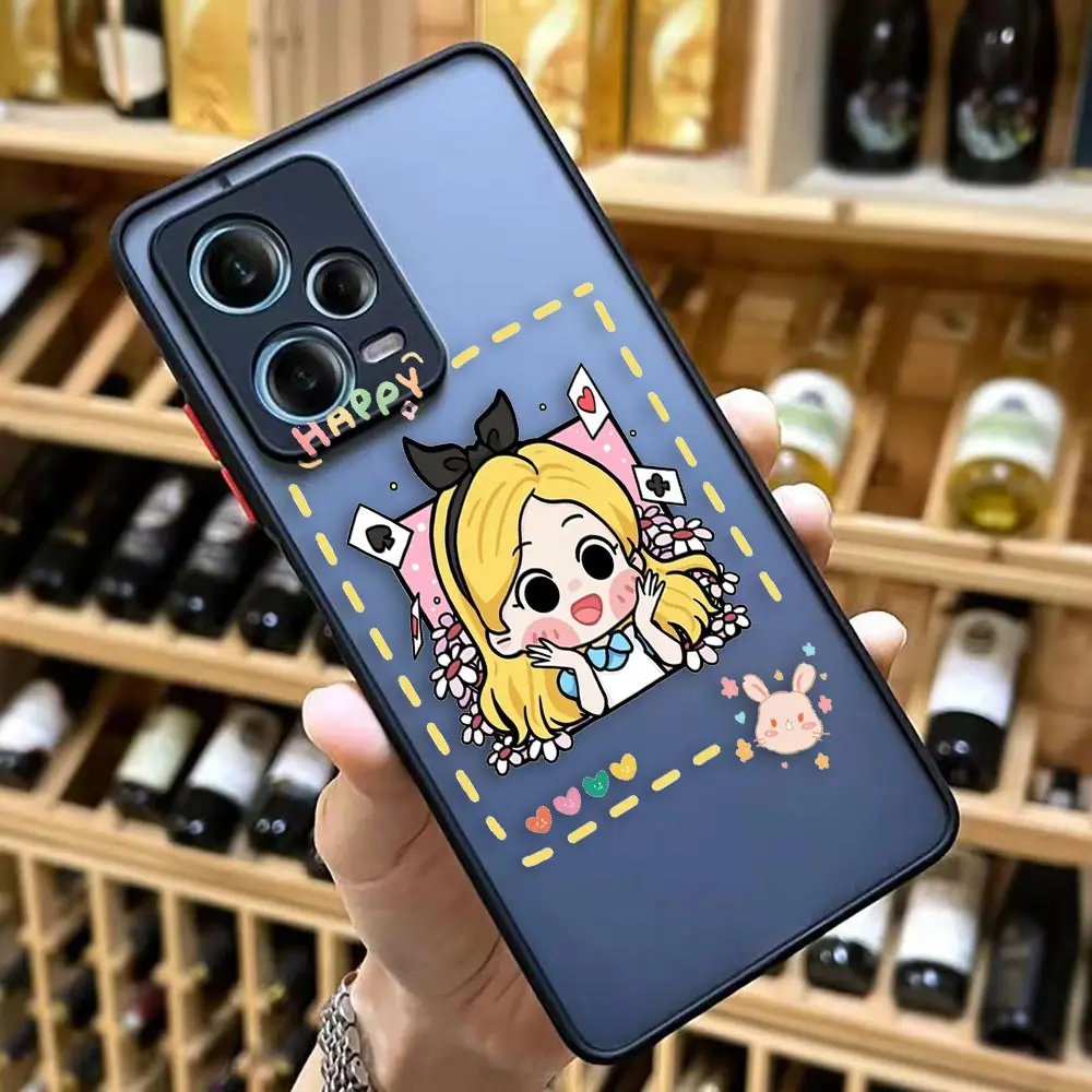 thumbnail image 1 of Funda mate para Redmi NOTE 12 11 10 11S 10S 9 9S 9T 8 7 6 5 4 PRO PLUS 4G 5G Funda Coque Capa Shell dibujos animados Anime Blancanieves, 1 of 5