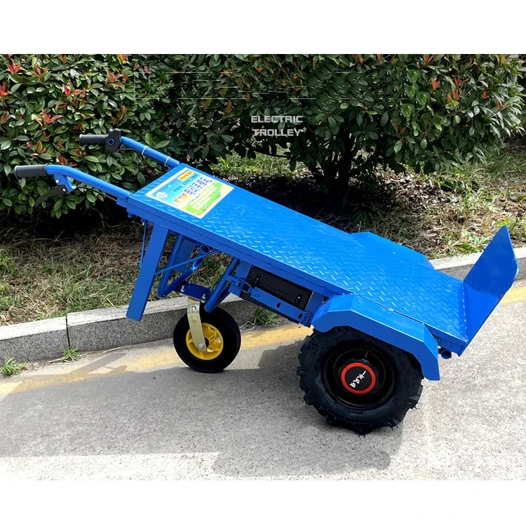 Heavy electric stair climbing trolley hand truck portable stair climbing folding for sale