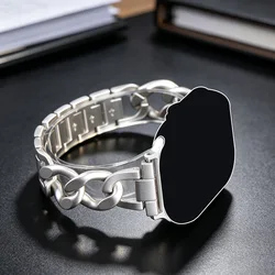Elegant Fashion Chain Metal Watch Band Strap - 40 41mm(S11 10 42mm) (Beige)