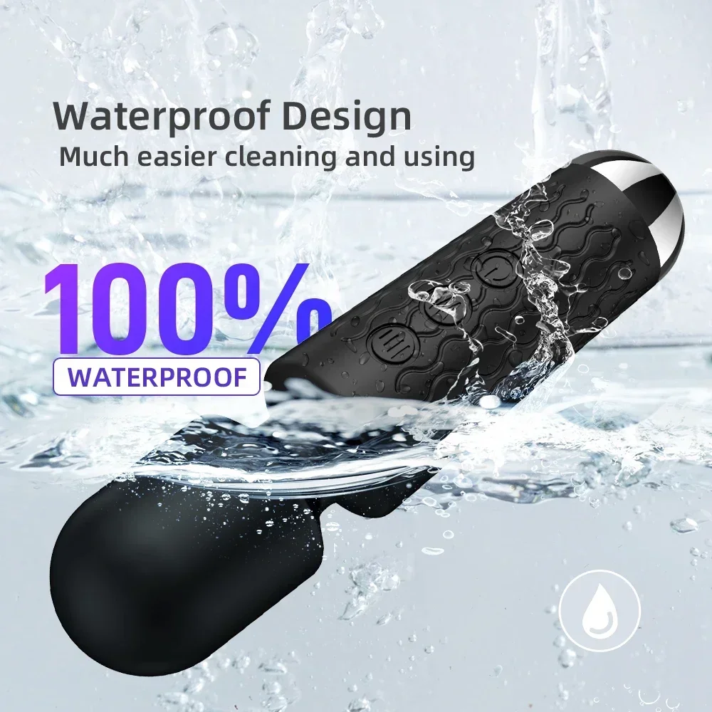 Clitoris & G-Spot Vaginal Vibrators USB Rechargeable AV Massager Sexual Wellness Erotic Sex Toy for Women Adult Product