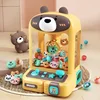 Mini Claw Arcade Crane Machine DIY Children Automatic Coin Operated Game Clip Twisted Egg Dolls Machines Kids Birthday Gift Toys 6