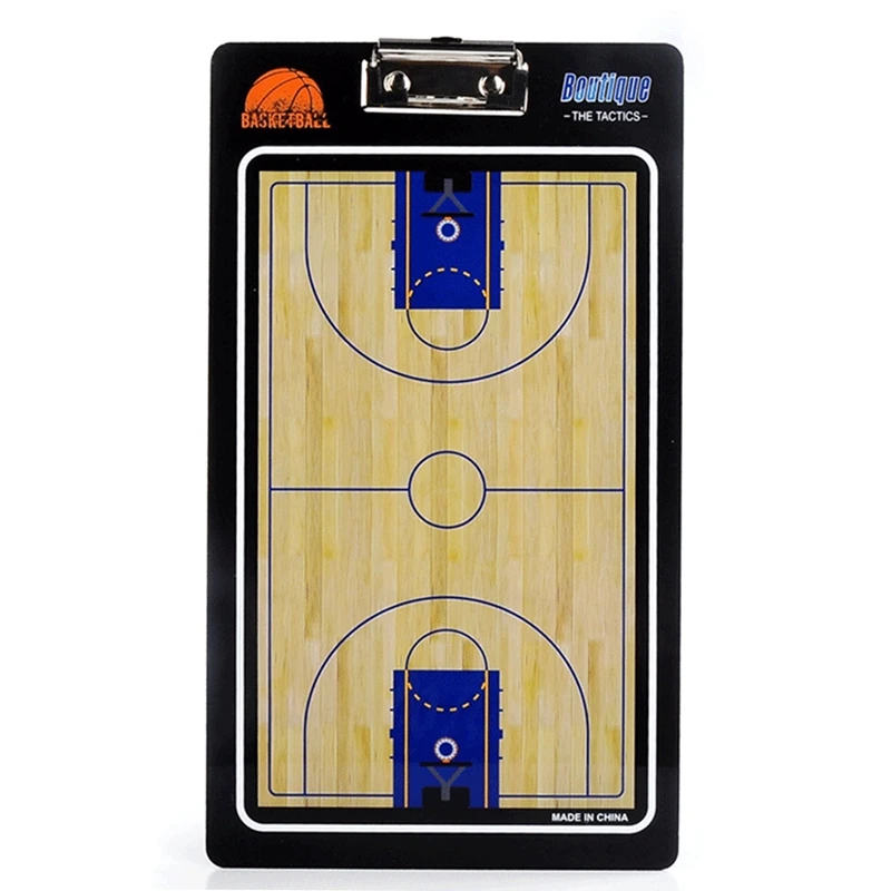

New-Dry Erase Basketball Guidance Wear Resistant Multipurpose Marker Board Training Aids Strategy Coaching Board