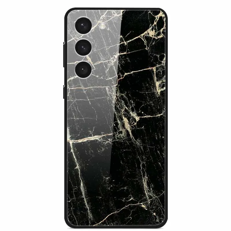 Premium Tempered Glass Case with Space-Themed Design and Enhanced Bumpers