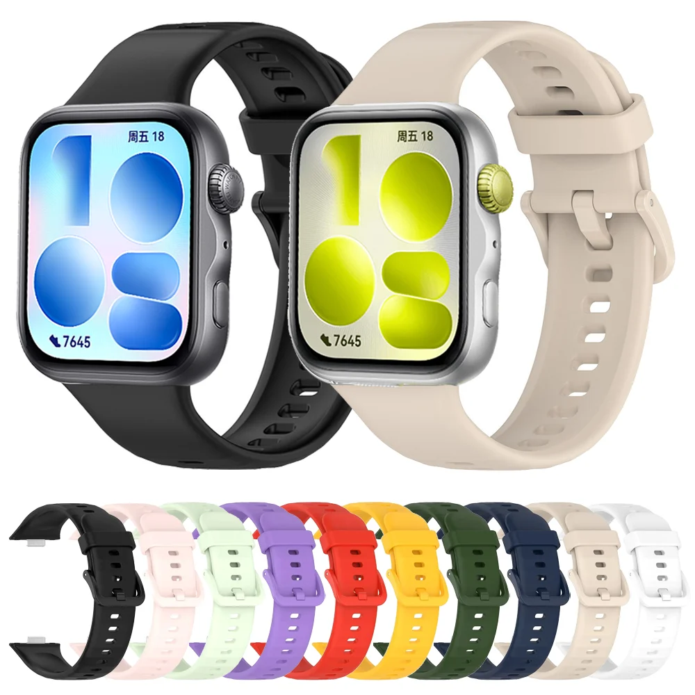 สายนาฬิกาสปอร์ตสำหรับ Huawei Watch Fit 5/4/3