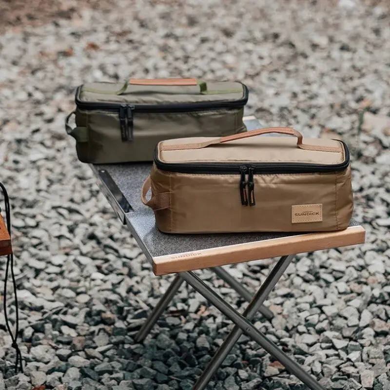 Outdoor Picnic Storage Bag Waterproof Moisture Resistant Wear Resistant Tear Sorting Handheld storage bag