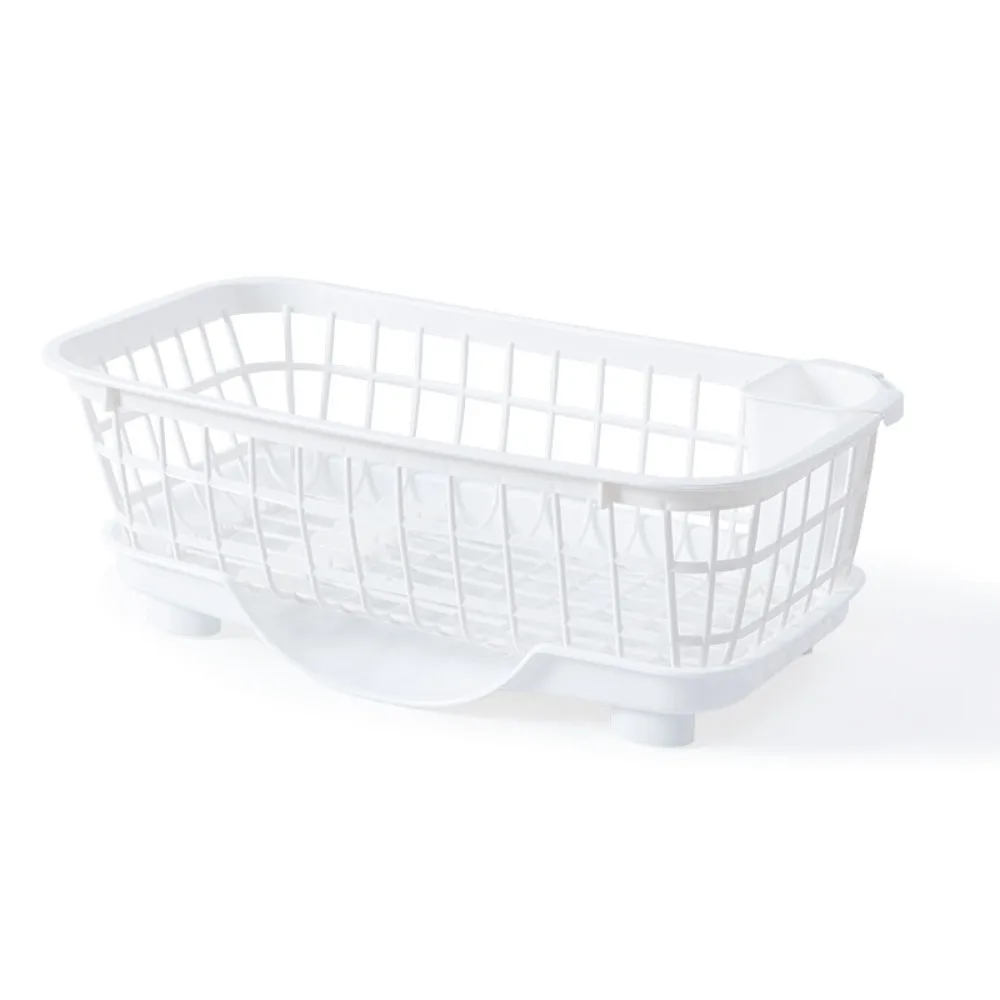 1pc kitchen bowl and plate drain rack, hollow drain, base separation, selected materials, multifunctional storage 6