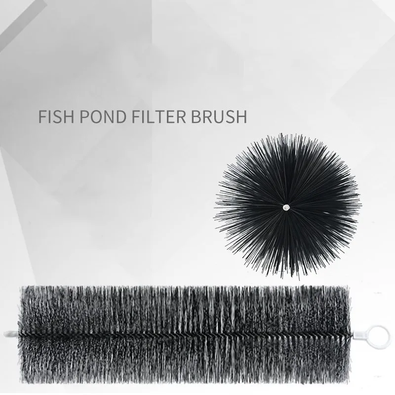 10 szt. Filtr z filtrem staw z rybami Koi 30/40/50cm filtr do zbiornik na wodę ryb Bio Media szczotka Skimmer do czyszczenia akwarium narzędzia do czyszczenia 이wylgniew w
